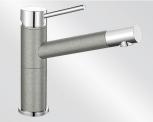 Смеситель Blanco Alta compact chrome/Silgranit жемчужный Смеситель Blanco Alta compact chrome/Silgranit жемчужный