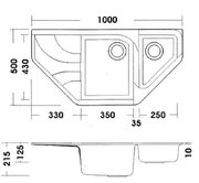 Мойка Смег LSE102A фото 2 в Санкт-Петербурге Мойка Smeg LSE102A фото 2 в Санкт-Петербурге