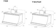 Вытяжка Kuppersberg T 669 C Bronze фото 4 в Санкт-Петербурге