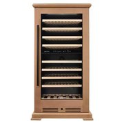 Винный шкаф Meyvel MV99PRO-KBT2 (Натуральный бук) фото 4 в Санкт-Петербурге