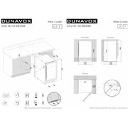 Винный шкаф Dunavox DAU-46.145DSS фото 4 в Санкт-Петербурге