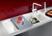 Мойка Бланко AXON II 6 S (чаша справа) керамика клапан-автомат InFino® жасмин фото 4 в Санкт-Петербурге Мойка Blanco AXON II 6 S (чаша справа) керамика клапан-автомат InFino® жасмин фото 4 в Санкт-Петербурге