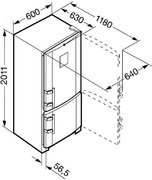 Холодильник Liebherr CBNPes 3956 Premium NoFrost фото 3 в Санкт-Петербурге