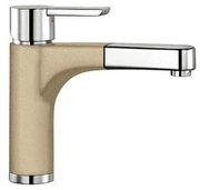 Смеситель Бланко Pylos-S chrome/Silgranit шампань фото в Санкт-Петербурге Смеситель Blanco Pylos-S chrome/Silgranit шампань фото в Санкт-Петербурге