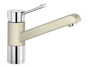 Смеситель Бланко Zenos chrome/Silgranit жасмин фото в Санкт-Петербурге Смеситель Blanco Zenos chrome/Silgranit жасмин фото в Санкт-Петербурге