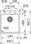 Мойка Франке MRG 610-39 FTL черный матовый фото 3 в Санкт-Петербурге Мойка Franke MRG 610-39 FTL черный матовый фото 3 в Санкт-Петербурге
