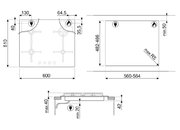 Варочная панель Smeg PV164S2 фото 3 в Санкт-Петербурге