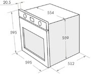 Духовой шкаф Maunfeld EOEH.5811B фото 2 в Санкт-Петербурге