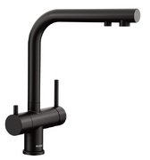 Смеситель Бланко FONTAS II 526670 Silgranit матовый черный фото в Санкт-Петербурге Смеситель Blanco FONTAS II 526670 Silgranit матовый черный фото в Санкт-Петербурге