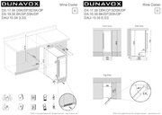Винный шкаф Dunavox DAU-19.58W фото 4 в Санкт-Петербурге