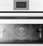 Компактный духовой шкаф с паром Kuppersbusch CBD 6550.0 W2 Black Chrome фото 3 в Санкт-Петербурге