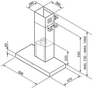 Вытяжка Smeg KSE912BX3 фото 3 в Санкт-Петербурге