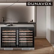 Винный шкаф Dunavox DAU-46.138B фото 3 в Санкт-Петербурге