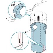 Вытяжка Falmec POLAR ISOLA X фото 4 в Санкт-Петербурге