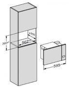 Встраиваемая микроволновая печь Miele M2230SC OBSW фото 3 в Санкт-Петербурге