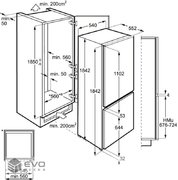 Холодильник Electrolux ENN3153AOW фото 2 в Санкт-Петербурге