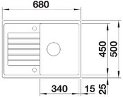Мойка BLANCO ZIA 45 S Compact Silgranit белый фото 3 в Санкт-Петербурге Мойка BLANCO ZIA 45 S Compact Silgranit белый фото 3 в Санкт-Петербурге