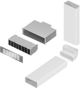 Комплект воздуховодов с фильтром Maunfeld MIDS604+CF312MW фото в Санкт-Петербурге