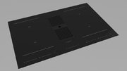 Варочная панель с встроенной вытяжкой Fulgor Milano FCLHD 8041 HID TS BK2 фото 3 в Санкт-Петербурге