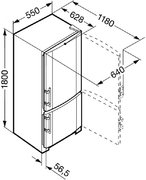 Холодильник Liebherr CNesf 3033 Comfort NoFrost фото 4 в Санкт-Петербурге