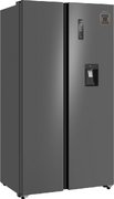 Отдельностоящий холодильник с инвертором и подачей воды Weissgauff WSBS 590 Inverter NoFrost Water Dispenser Grey фото 4 в Санкт-Петербурге