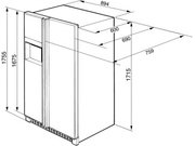 Холодильник Smeg SS55PTE3 фото 4 в Санкт-Петербурге