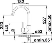 Смеситель Бланко MIDA 526649 Silgranit матовый черный фото 2 в Санкт-Петербурге Смеситель Blanco MIDA 526649 Silgranit матовый черный фото 2 в Санкт-Петербурге