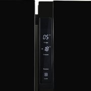 Холодильник Hyundai CS5003F черное стекло фото 3 в Санкт-Петербурге