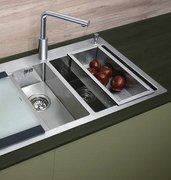 Мойка Бланко Claron 340/180-IF/A нержавеющая сталь фото 2 в Санкт-Петербурге Мойка Blanco Claron 340/180-IF/A нержавеющая сталь фото 2 в Санкт-Петербурге