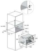 Духовой шкаф Fulgor Milano FCSO 4511 TM BK фото 4 в Санкт-Петербурге