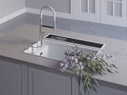 Мойка Омойкири Kinaru Pro 86-U/I WH фото 4 в Санкт-Петербурге Мойка Omoikiri Kinaru Pro 86-U/I WH фото 4 в Санкт-Петербурге