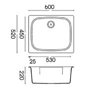 Мойка Smeg LSE60AV фото 2 в Санкт-Петербурге