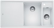 Мойка Blanco AXIA III 6 S-F чаша справа, доска стекло клапан-автомат InFino® белый Мойка Blanco AXIA III 6 S-F чаша справа, доска стекло клапан-автомат InFino® белый