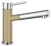 Смеситель Blanco Alta-S compact chrome/Silgranit шампань Смеситель Blanco Alta-S compact chrome/Silgranit шампань