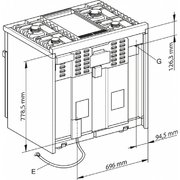Комбинированная плита Miele HR 1936 G (серия Range Cooker) фото 2 в Санкт-Петербурге