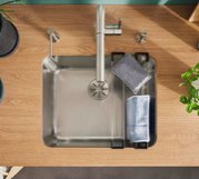 Мойка BLANCO SOLIS 400-U нержавеющая сталь фото 4 в Санкт-Петербурге