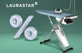Акция! Скидка на гладильную систему Laurastar S Pure