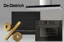 Акция! Скидки до 40% на выделенный ассортимент De Dietrich