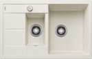 Мойка BLANCO METRA 6 S Compact Silgranit мягкий белый, клапан-автомат