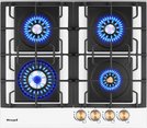 Варочная панель Weissgauff HGG 641 WV Volcano Burner Nano Glass