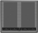 Индукционная варочная панель Maunfeld CVI594SF2MDGR LUX Inverter