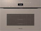 Компактный духовой шкаф с СВЧ Miele H7440 BMX Pearlbeige
