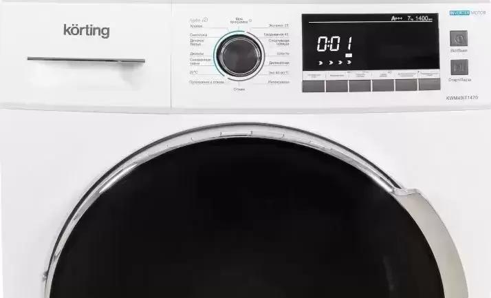 Обзор стиральной машины Korting KWM 49IT1470 Обзор стиральной машины Korting KWM 49IT1470