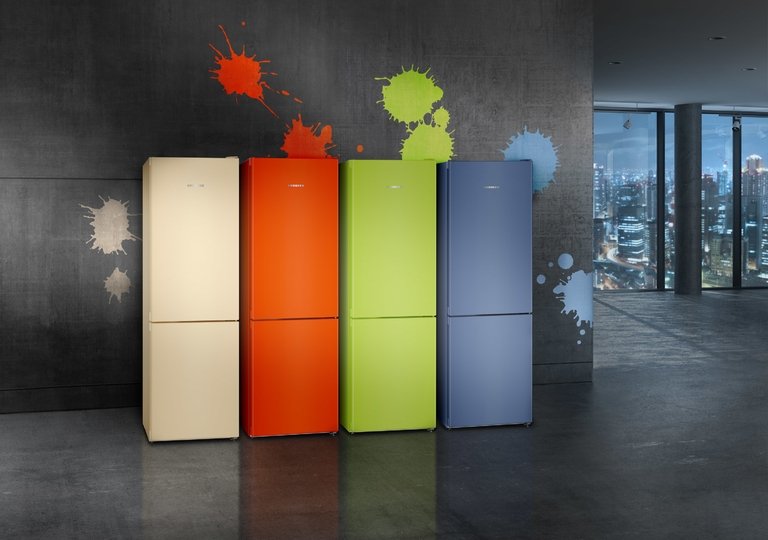 Цветные холодильники из Германии